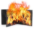 Carteira mágica Flame Prop Fire Illusion Trick Carteira mágica Flame Prop Fire Illusion Trick