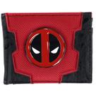 Carteira Marvel Press Deadpool Dobrável Vermelha e Preta