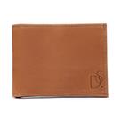 Carteira Masculina Basica Grande Couro Fossil Resistente Divisorias Para Cartoes Cabe Notas Abertas