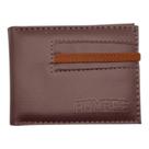 Carteira Masculina Compacta material sintético RFID 6 Cartões CNH Notas com Elástico de Fechamento