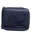 Carteira masculina couro com fecho Carteira masculina couro com fecho