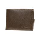 CARTEIRA MASCULINA COURO FASOLO COM PORTA CHEQUE H015 MARROM Cor:MarromTamanho:ÚnicoGênero:Homem