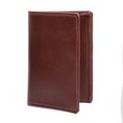 Carteira Masculina Couro Pinhão Porta Cartão e Documentos