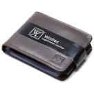 Carteira Masculina Couro Porta Cartão Cnh Documentos Moedas Zíper Fino Slim Moderna Horizontal Wl