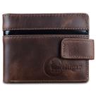 Carteira Masculina De Couro Antifurto Bloqueio RFID RG CNH