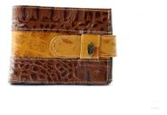 Carteira Masculina De Couro Clássica Com Fivela B8165