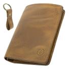 Carteira Masculina De Couro Porta Cartão Cédulas Cnh Na Caixa ref.030 - Kartmen
