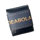 Carteira Masculina de material sintético Estilo Madeira Azul Deabolar