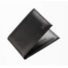 Carteira Masculina em Couro Legítimo Preto Cor:Preto