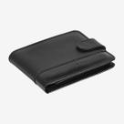 Carteira masculina ferracini cf387 em couro com prendedor central