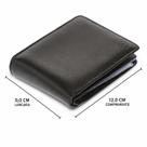 Carteira Masculina Luxo Couro Premium Caixa Presente Premium