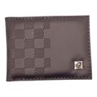 Carteira Masculina material sintético RFID 6 Cartões CNH Notas Flip Simples Hombre Fuerte