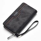 Carteira Masculina Moderna Com Ziper Para Celular Original