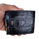 Carteira Masculina Nitty material sintético Premium com Fecho Botão Porta Cartões Documentos Zíper Compacta Elegante