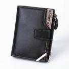 Carteira Masculina Original Zíper Porta Moedas Cartões Cnh