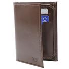 Carteira Masculina Porta Rg Porta Cnh Porta Cartões Em Couro Café Liso Carteira Masculina Porta Rg Porta Cnh Porta Cartões Em Couro Café Liso