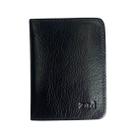Carteira Masculina Slim Couro Legítimo Preto
