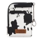 Carteira Montana West Wrangler Horsehair Cowhide Chaveiro 14x11x8 cm