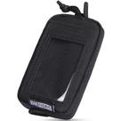 Carteira ONETIGRIS: bolso frontal com zíperes, nylon, preto
