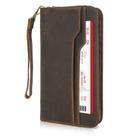 Carteira para passaporte Polare em couro de grão integral com bloqueio RFID Carteira para passaporte Polare em couro de grão integral com bloqueio RFID