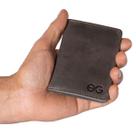 Carteira Pequena Cnh/cédulas/cartões Mini Couro Bovino