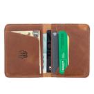 Carteira Porta Cartão Masculino Slim de Couro Legitimo
