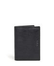 Carteira porta-cartões TUMI Nassau L-Fold Nappa Leather Black
