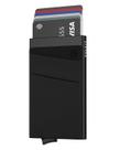 Carteira Porta-Cartões VULKIT - Bloqueio RFID - Metal Preto