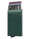 Carteira porta-cartões VULKIT RFID Blocking contém 5 cartões verdes