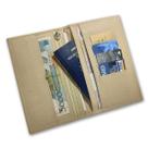 Carteira Porta Passaporte Couro RFID Blocking 19-R Raffai Couros