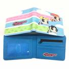 Carteira Powerpuff Girls Anime Characters Slim BiFold PU Carteira Powerpuff Girls Anime Characters Slim BiFold PU