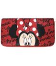 Carteira Rosto Minnie Vermelha Disney Carteira Rosto Minnie Vermelha Disney