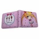 Carteira Sailor Moon Tsukino Usagi Anime Characters em couro PU Carteira Sailor Moon Tsukino Usagi Anime Characters em couro PU