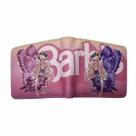 Carteira Secret Door Anime Characters Slim Bifold PU em couro PU