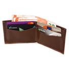 Carteira Social Moda Atual 100% Couro Porta Cnh Cpf Rg