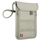 Carteira Stash Neck com bloqueio de RFID Lewis N. Clark Taupe