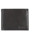 Carteira Steve Madden masculina de couro com capacidade extra marrom