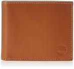 Carteira Timberland Leather Masculina Bronzeada Flip Pocket Tamanho Único