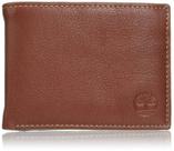 Carteira Timberland masculina de couro RFID marrom