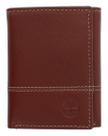 Carteira Timberland Trifold em couro genuíno com bloqueio RFID