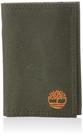 Carteira Timberland Trifold Nylon para homens, verde-oliva