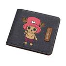 Carteira Tonys Choppers Anime Characters Slim Bifold Canvas