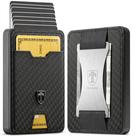 Carteira TRAVANDO Swype Slim de metal com bloqueio de RFID para homens