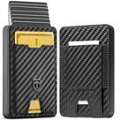 Carteira TRAVANDO Swype Slim de metal com bloqueio de RFID para homens