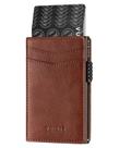 Carteira VULKIT Slim, suporte de cartão com bloqueio RFID, metal
