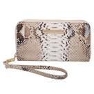 Carteira Ziper Grande Fellipe Krein Ss23 Fk646 Marrom - Nude