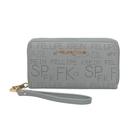 Carteira Ziper Grande Fellipe Krein Ss23 Fk652 - Azul Claro