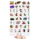 Cartela 40 Adesivos Toy Story Woody Buzz Lightyear DTF UV