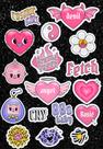Cartela Adesiva 00s baby Decoração Papelaria Planner