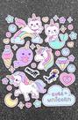 Cartela Adesiva Cutie Uni Planner Decoração Papelaria
